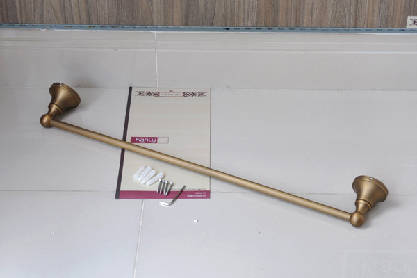 Thanh treo khăn tắm bằng đồng Kanly GCK11