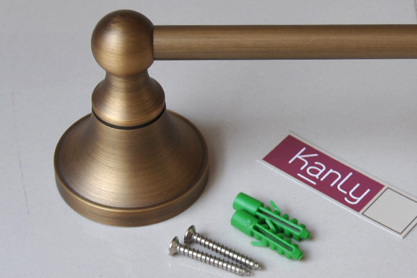 Thanh treo khăn tắm bằng đồng Kanly GCK11
