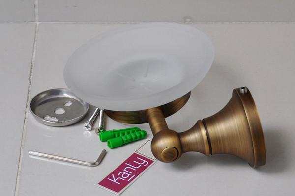 Giá để xà phòng bằng đồng Kanly GCK04