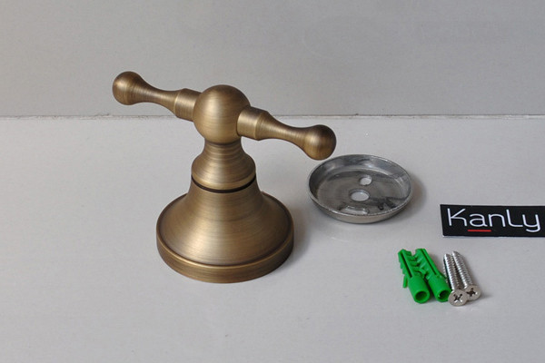 Móc áo đơn bằng đồng Kanly GCK01