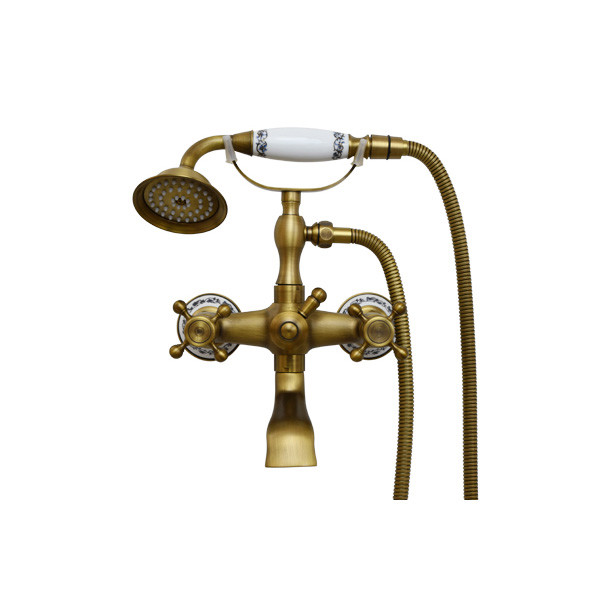 Bộ sen tắm nóng lạnh bằng đồng Kanly GCS03