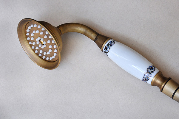 Bộ sen tắm âm tường nóng lạnh bằng đồng Kanly GCS75