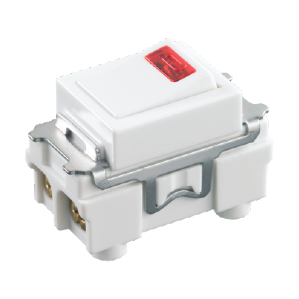 Công tắc có đèn báo dùng cho máy nước nóng, máy lạnh dòng Full Color Panasonic WBG5414699W-SP