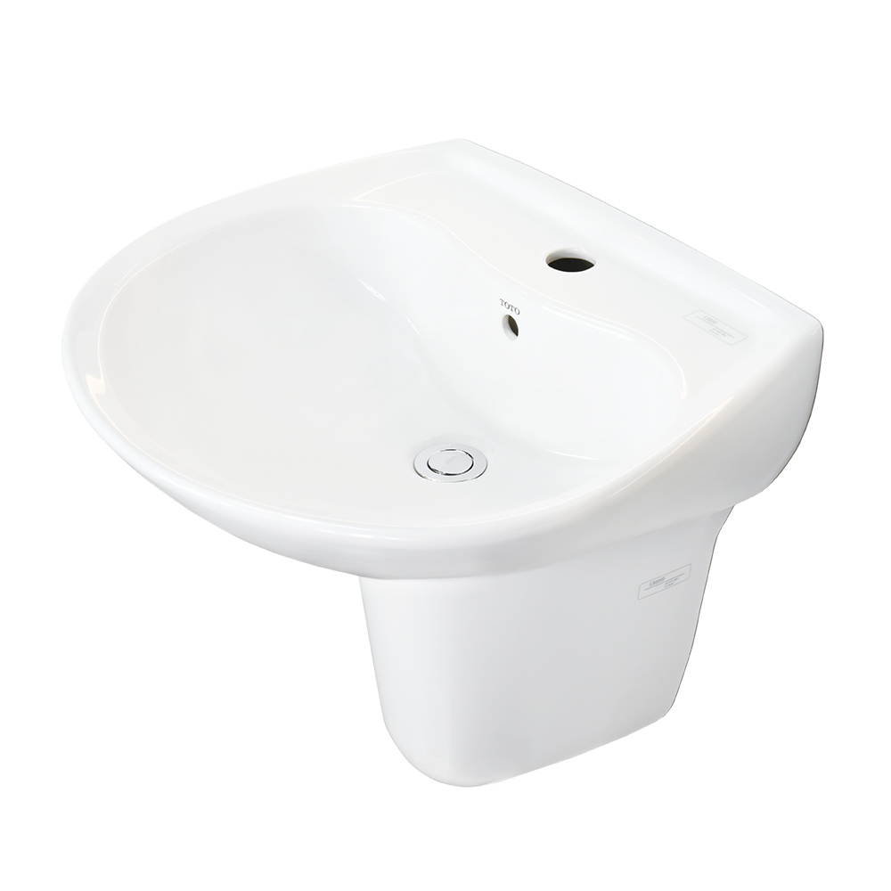 Chậu rửa Lavabo TOTO treo tường chân lửng LHT300CR