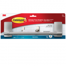 Thanh treo khăn phòng tắm 1.3kg Command-3M 70006954286