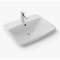 Chậu lavabo dương vành INAX L-2398V (L2398V) (L-2398VFC)