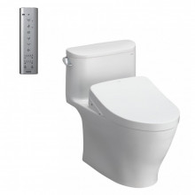Bồn cầu TOTO MS887CRW12 1 khối nắp điện tử Washlet S7 TCF4911EZ giấu dây