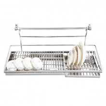 Kệ sóng chén 9 tấc 1 tầng treo có khay U9T1