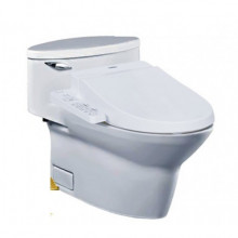 Bồn cầu 1 khối nắp rửa điện tử C2 TOTO MS904W7