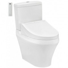 Bồn cầu TOTO CS948CDW15 2 khối nắp điện tử Washlet C5 TCF24460AAA giấu dây
