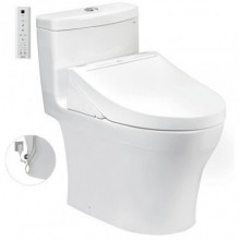 Bồn cầu TOTO MS889DRW14 1 khối nắp điện tử Washlet C5 TCF24410AAA