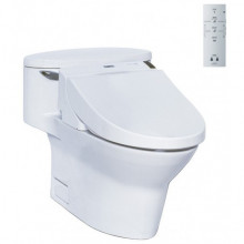 Bồn cầu 1 khối nắp rửa điện tử C5 TOTO MS904W6