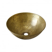 Chậu lavabo đặt bàn Kanly bằng đồng RSC202V