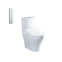 Bồn cầu TOTO CS818CDW12 2 khối nắp điện tử Washlet S7 TCF4911EZ giấu dây