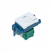 Ổ cắm mạng tiêu chuẩn RJ45 - CAT 5 dòng Full Color Panasonic NRV3160W