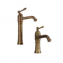 Vòi chậu lavabo nóng lạnh bằng đồng Kanly GCA13/GCV13