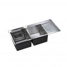 Chậu Rửa Chén 2 Hố Cánh 100x48cm HITA HD10048DC