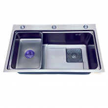 Chậu rửa chén 1 hố kèm khay HITA HDS7546D 75x46cm