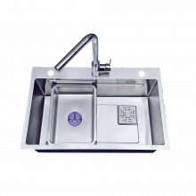 Chậu rửa chén 1 hố kèm khay HITA HDS7546T 75x46cm