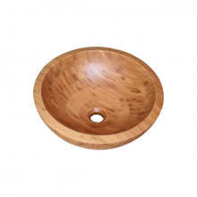 Chậu lavabo đặt bàn Kanly gỗ tre LTE11