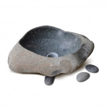 Chậu lavabo đặt bàn Kanly đá cuội MAR15V