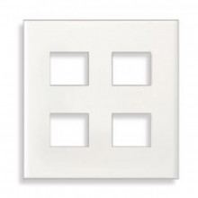 Mặt góc vuông dùng cho 4 thiết bị dòng Full Color Panasonic WZV7844W