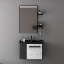 Bộ tủ chậu và gương size 600mm Mowoen MW6601-60 (bỏ mẫu)