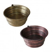 Chậu lavabo đặt bàn Kanly bằng đồng RSC411V/12V