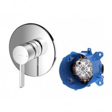 Van gật gù điều chỉnh nóng lạnh TOTO TBG11303V kèm phụ kiện âm tường TBN01001B