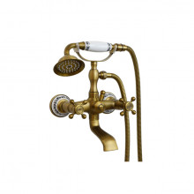 Bộ sen tắm nóng lạnh bằng đồng Kanly GCS03