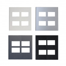 Mặt 4 thiết bị dòng WIDE-W Panasonic WEV68040