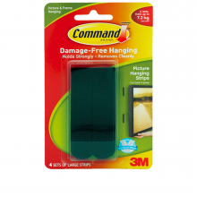 Miếng dán treo tranh đen 7.2kg vỉ 4 Command-3M XA006711577