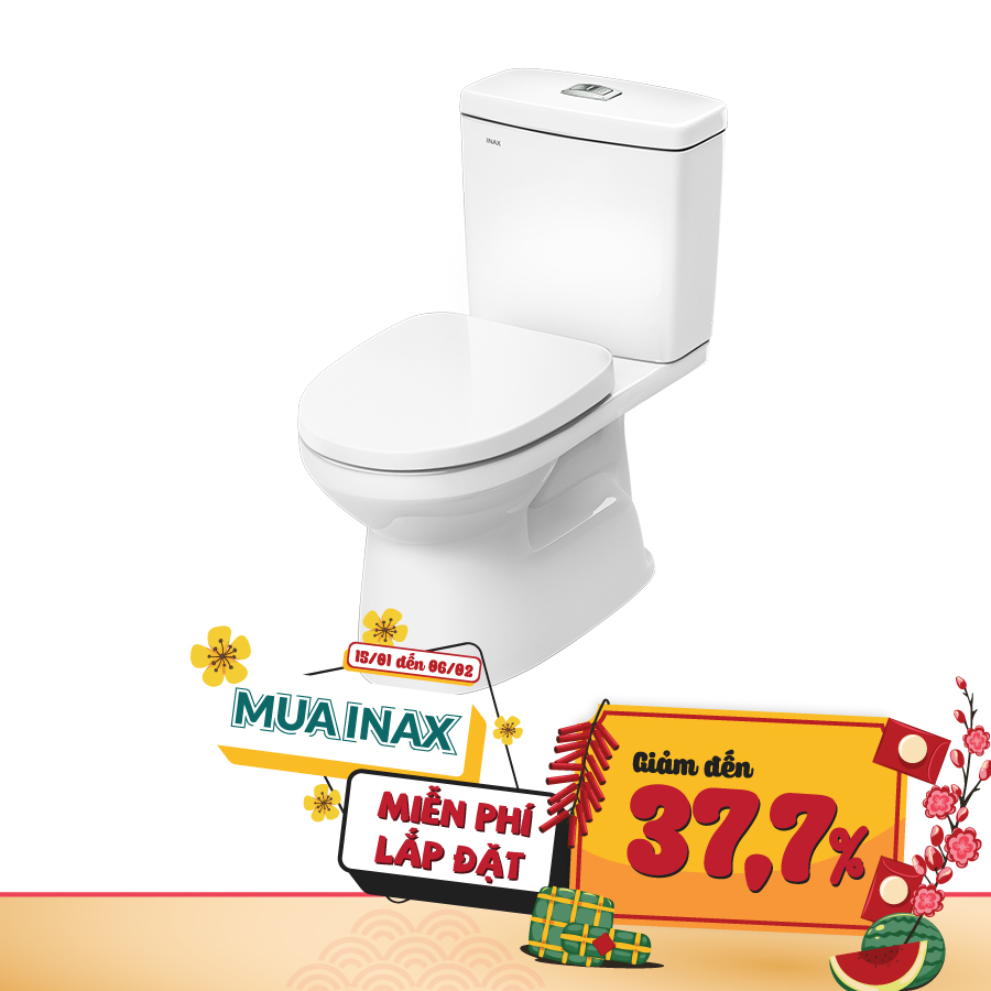 Bồn cầu INAX 2 khối