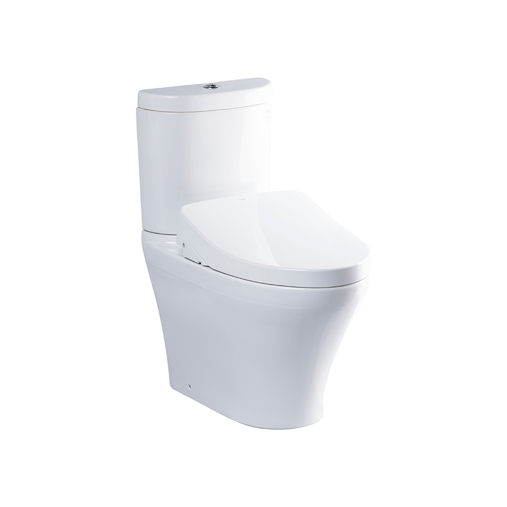 Bồn cầu 2 khối nắp rửa điện tử TOTO CS818DW11