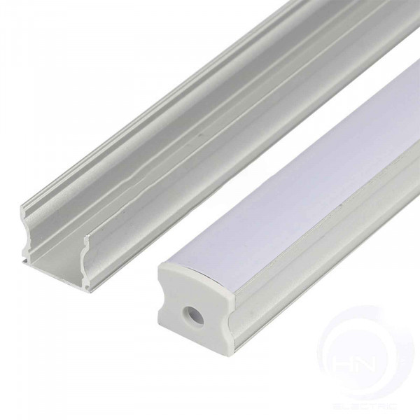 Nẹp nhôm dùng cho LED dây trong nhà Nanoco