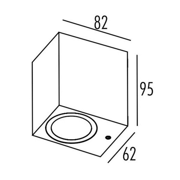 Đèn LED gắn tường ngoài trời Nanoco NBL2622