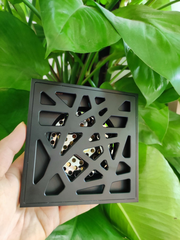 Phễu thoát sàn Foxaaron màu đen HP-8002-18