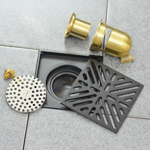 Phễu thoát sàn Foxaaron 12x12cm HP-8012-2