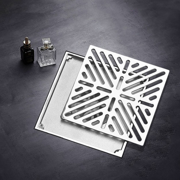 Phễu thoát sàn Foxaaron 12x12cm HP-8012-2