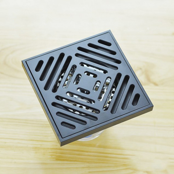 Phễu thoát sàn Foxaaron 12x12cm HP-8012-4