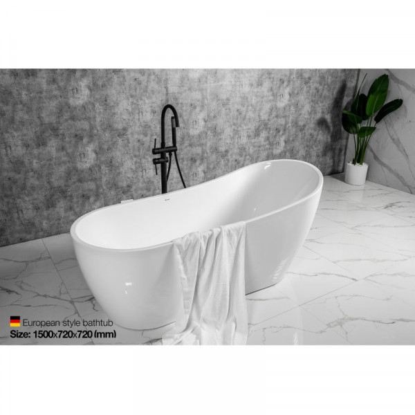 Bồn tắm đặt sàn 1.5m MOWOEN MW8225-150