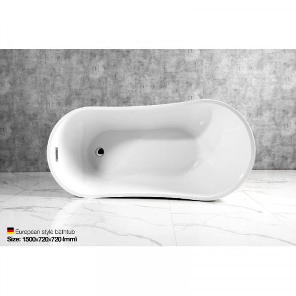 Bồn tắm đặt sàn 1.5m MOWOEN MW8225-150