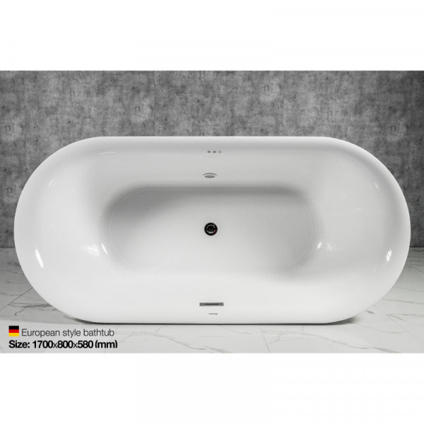 Bồn tắm đặt sàn massage 1.7m MOWOEN MW8229-170.MS