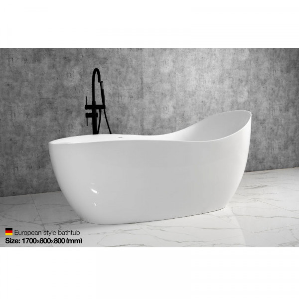 Bồn tắm đặt sàn massage 1.7m MOWOEN MW8213-170.MS