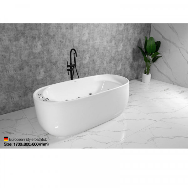 Bồn tắm đặt sàn massage 1.7m MOWOEN MW8311B-170.MS