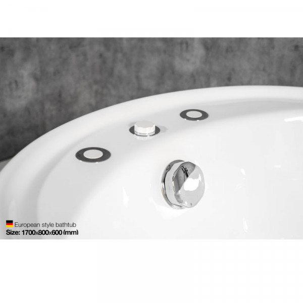 Bồn tắm đặt sàn massage 1.7m MOWOEN MW8311B-170.MS