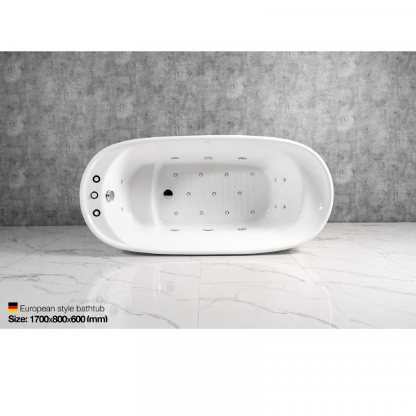 Bồn tắm đặt sàn massage 1.7m MOWOEN MW8311B-170.MS