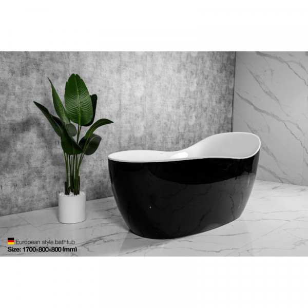 Bồn tắm đặt sàn massage 1.7m MOWOEN MW8213-170WB.MS