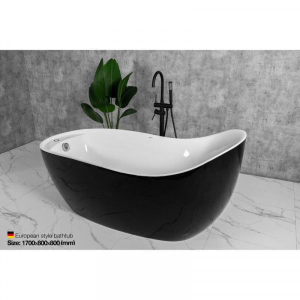 Bồn tắm đặt sàn massage 1.7m MOWOEN MW8213-170WB.MS