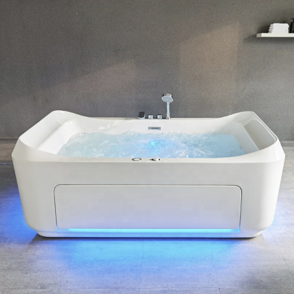 Bồn tắm đặt sàn massage 1.8m gồm vòi MOWOEN MW8123-180.2MS